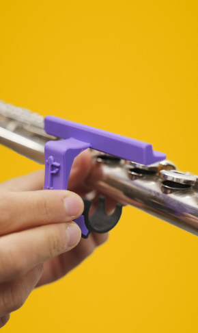 Usuario acoplando en segundos su Fluture Ergo.